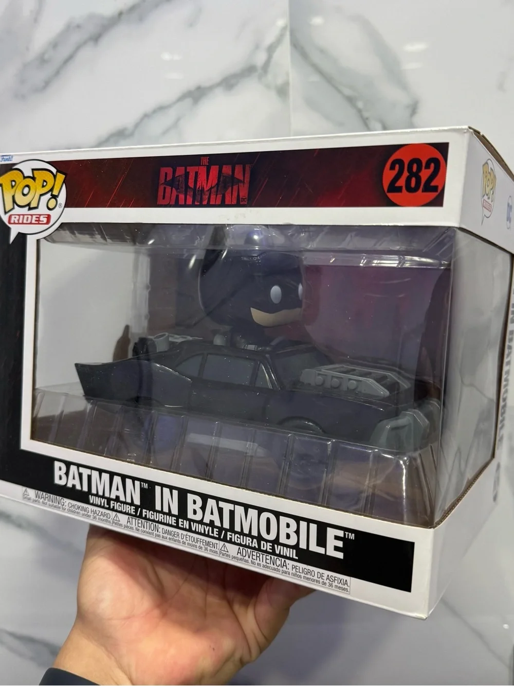 Funko Pop! Rides Batman in Batmobile - Black